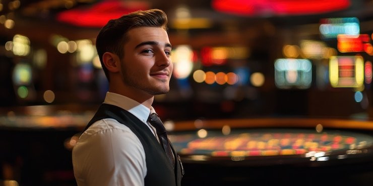Tata letak meja Three Card Poker